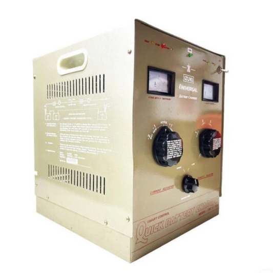 Izuki Universal Battery Charger 30 amps with voltage meter For 12V / 24V Batteries UBC-4-30A