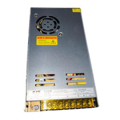 Power supply unit with visible brand logo on a white background