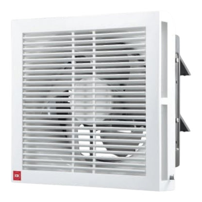 KDK 200mm (8 Inches) Reversible Wall Mount Ventilating Fan, Reversible airflow: switch between exhaust and intake, Wall-mounted metal housing built for daily use, 340 CFM, 220V 20RLA