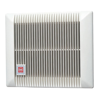 A white KODK wall-mounted radiant panel heater with a front grille and a small red brand logo badge, shown against a plain white background.