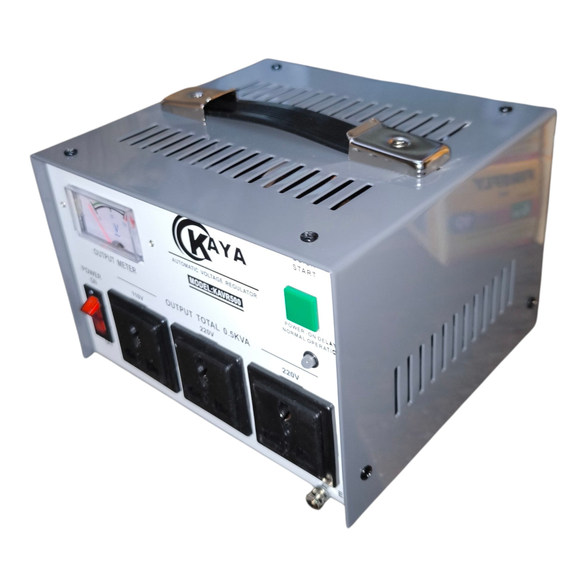 Kaya power inverter on a white background
