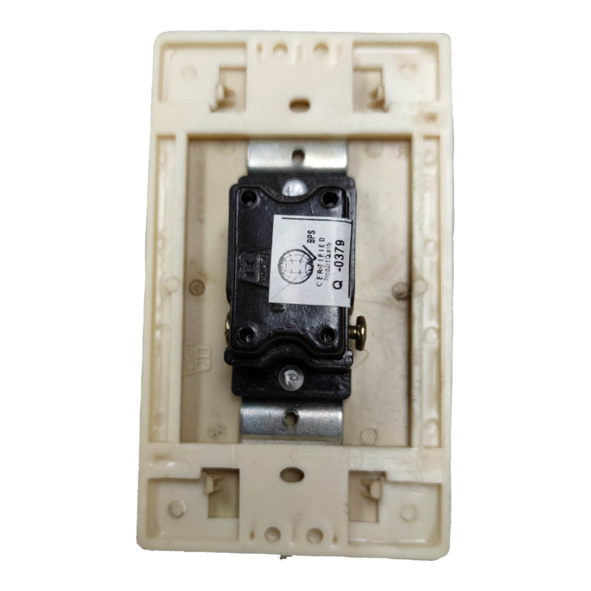 Kopez 1 Gang 1 Way Switch Toggle Type Flush Mount KM2032-PB I Electx Electrical Supply