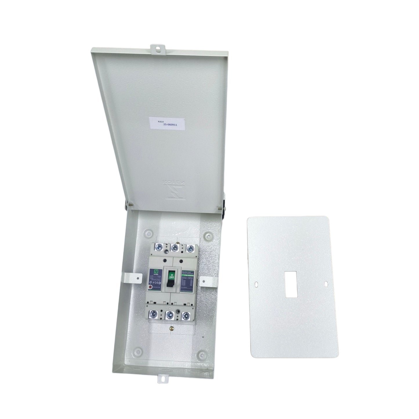 Koten 200A 3P 25KAIC 220V MCCB Industrial Circuit Breaker with Nema 3r Enclosure Outdoor Weatherproof PW-250SPS200A3P