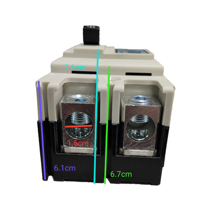 Mechanical component with dimensions labeled on a white background