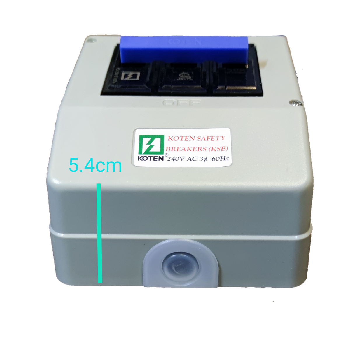 Koten 30A 3 Phase Circuit Breaker Enclosed