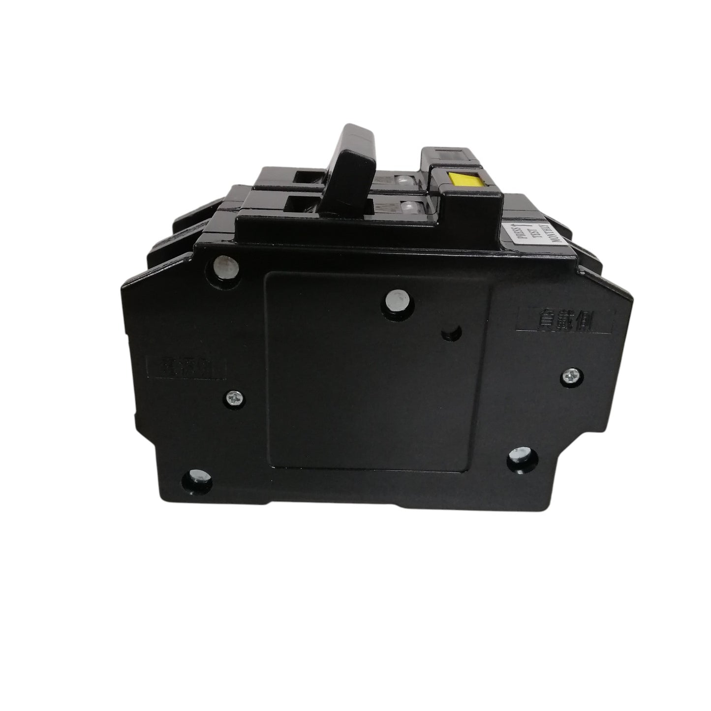 Koten circuit breaker Bolt-on type RCBO 220V 380V black dual pole unit with toggle handle and test button