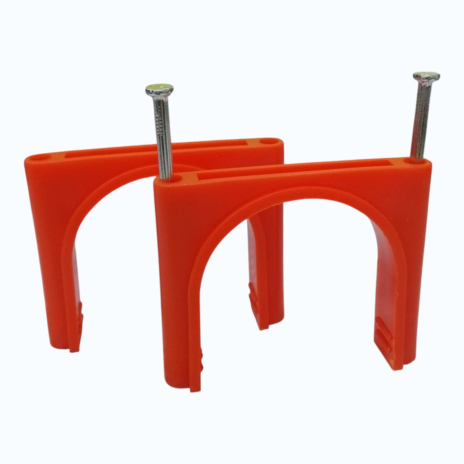 Koten AR-14 Nail Cable Clips, Nail PVC Clamps for 2" Inch PVC Pipes with 2pcs nail 4.0x95mm