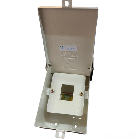 Koten Weatherproof MCB enclosure 2A-63A with a durable design for reliable electrical connections