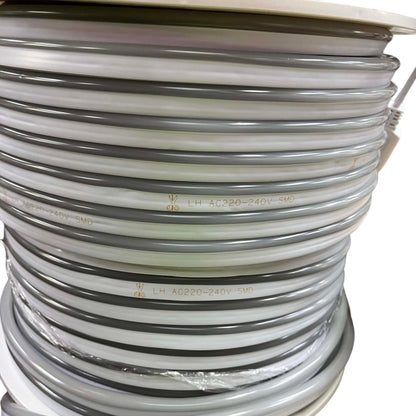 LED Neon Strip Light 220V Warm white 100 Metres Per Roll