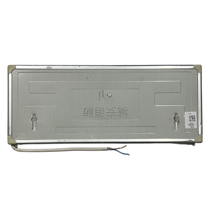 LED Exit Sign Left with Running Man Green Glass CA-BLZD-2LR0EI (D)SF