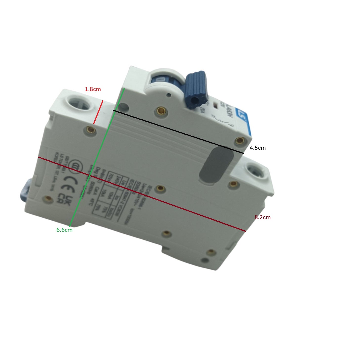 LS 3A 1 Pole Miniature Circuit breaker 10Kaic 230V  LA63H_3A