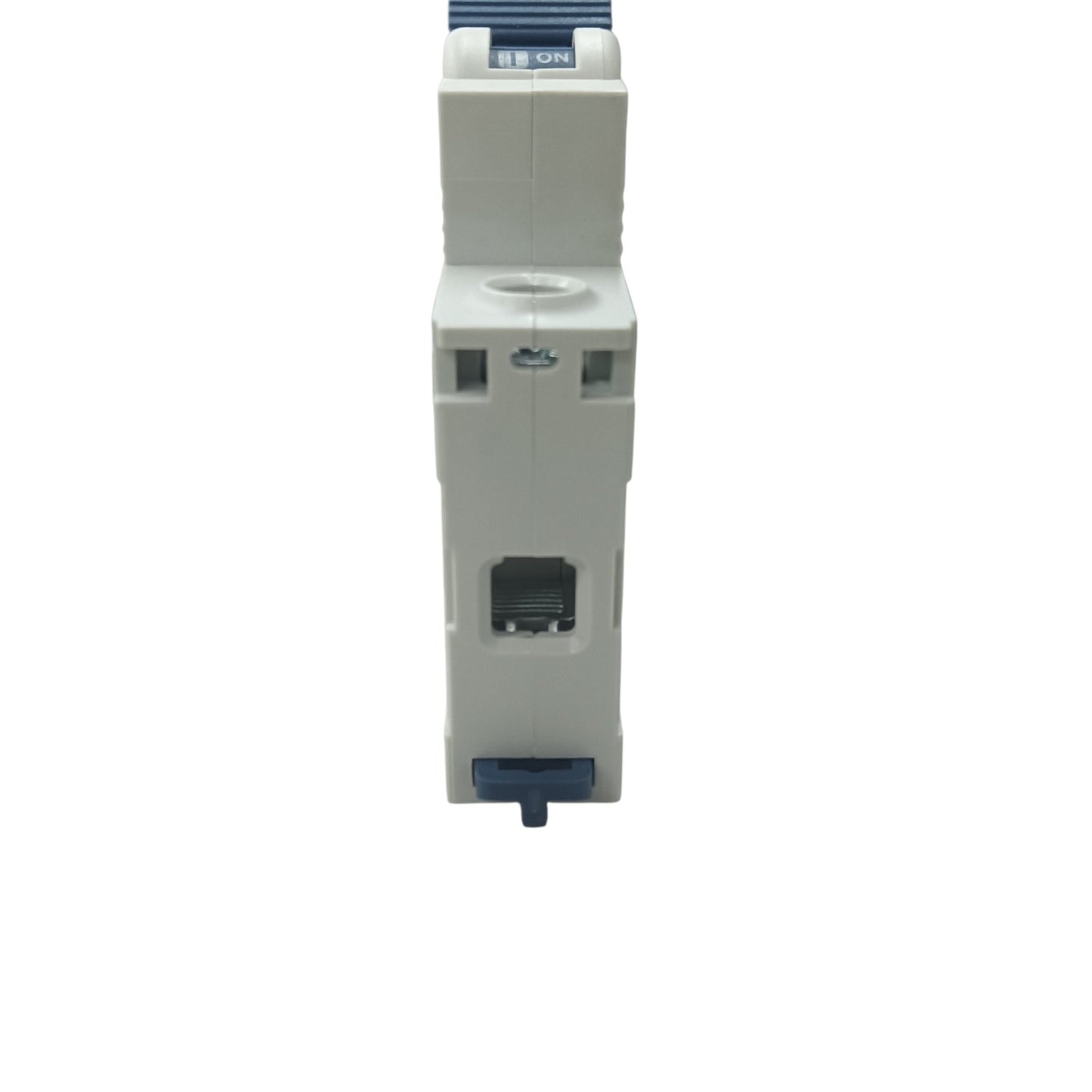 A single modular electrical circuit breaker module, shown vertically against a plain white background.