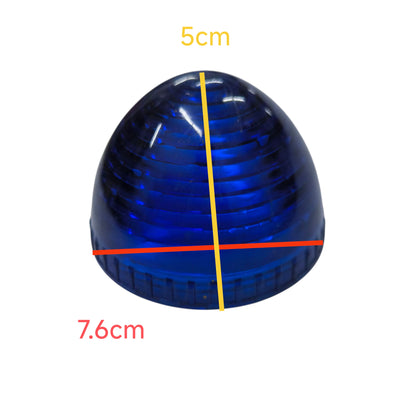 Lamp Cover Reflector Available in Red Blue and Yellow 76mm Thread