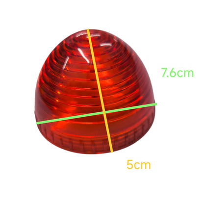 Lamp Cover Reflector Available in Red Blue and Yellow 76mm Thread