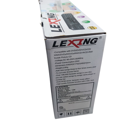 Lexing DVD Karaoke Player 220V with Remote and DVD LX-7035  or LX-8022