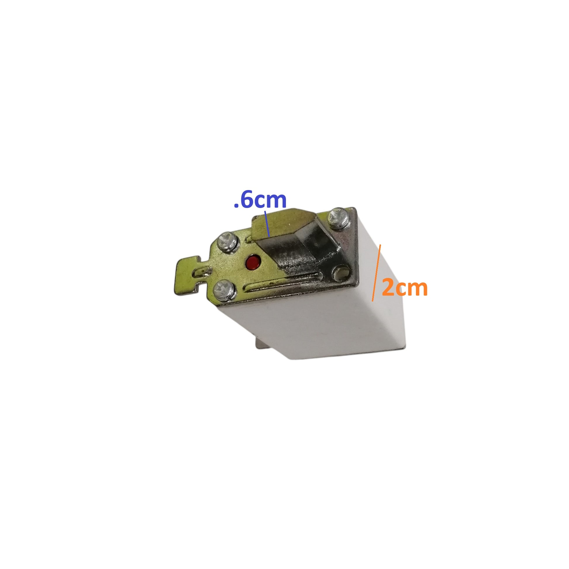 Lindner NH-Type Fuse Link 40A electrical component with metal and ceramic parts