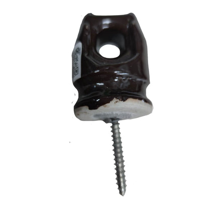 Local Screw Insulator Big (Pin Insulator) Ceramic Type for Cable Management