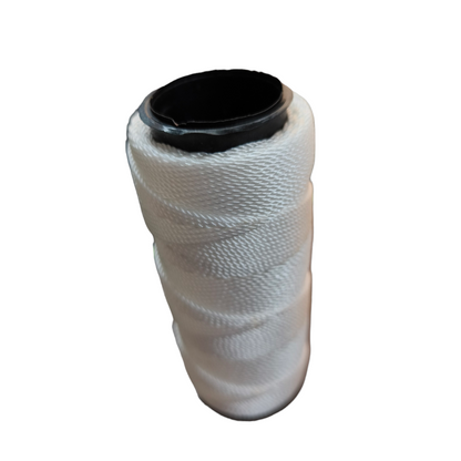 Rewinding Thread 60 Grams Nylon white spool for quilting from local vendor