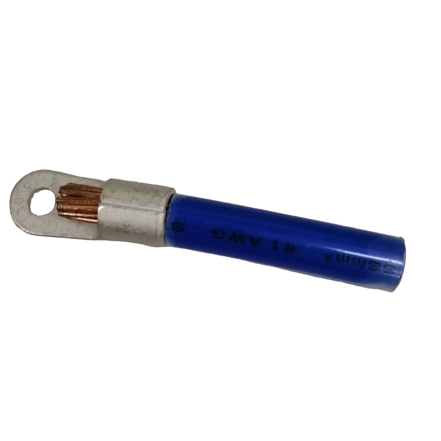 Local Short Barrel 1 Hole Terminal Lugs for 30mm² to 38mm² Wire size 6mm stud