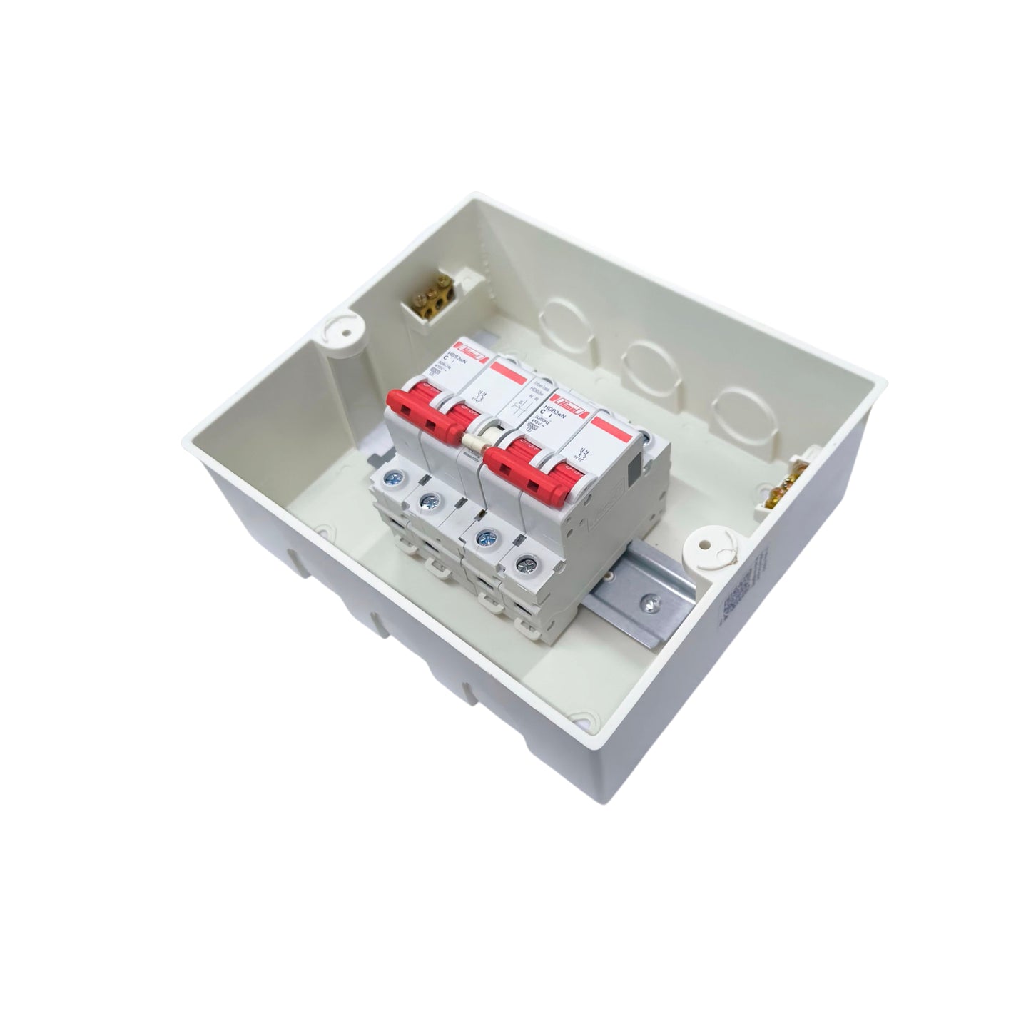Himel MTS 2A 2 Pole 6KAIC 220V with PVC Enclosure ZY ZY5-8WAYSFT/2XHDB3WN2C2+HDB3W63HS (Copy)