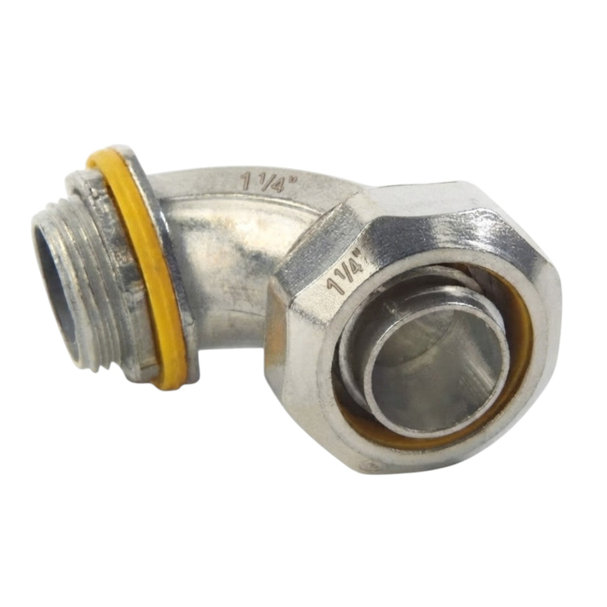McGill 1 1/4 Inch 90 Degree Liquidtight Angle  Connector LT90125