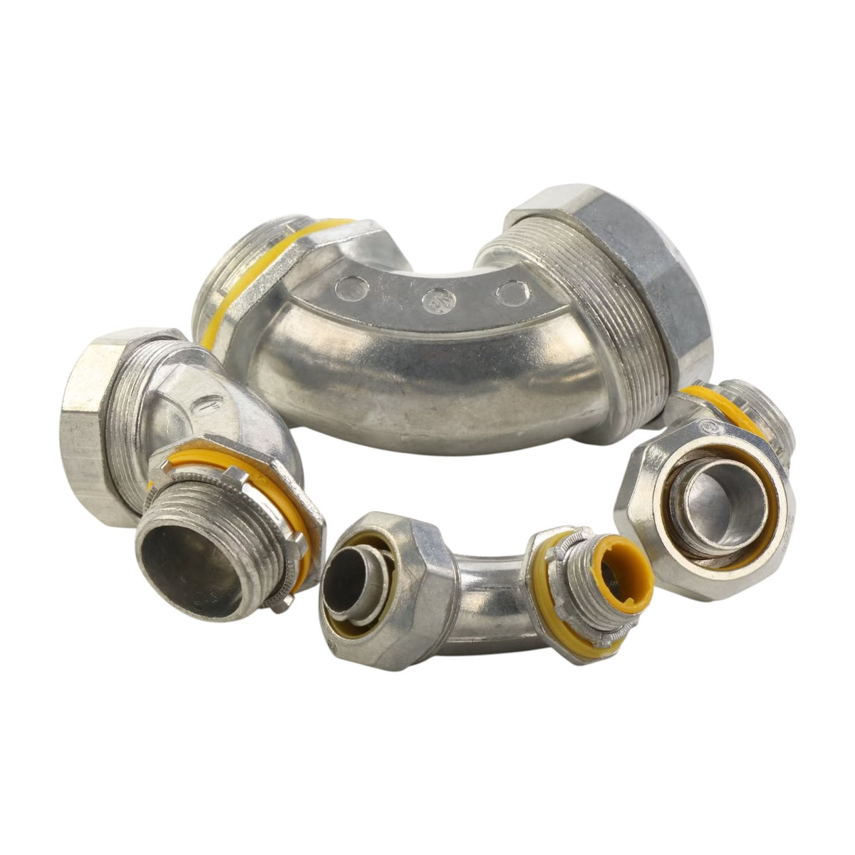 McGill 1/2 Inch 90 Degree Liquidtight Angle Connector LT90050