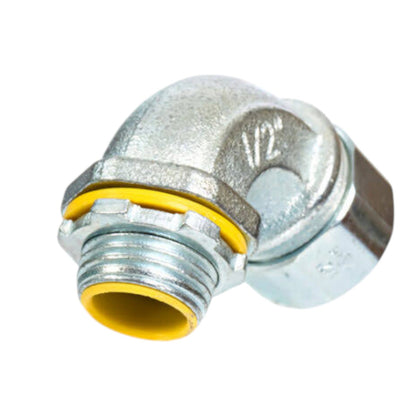 McGill 1/2 Inch 90 Degree Liquidtight Angle Connector LT90050
