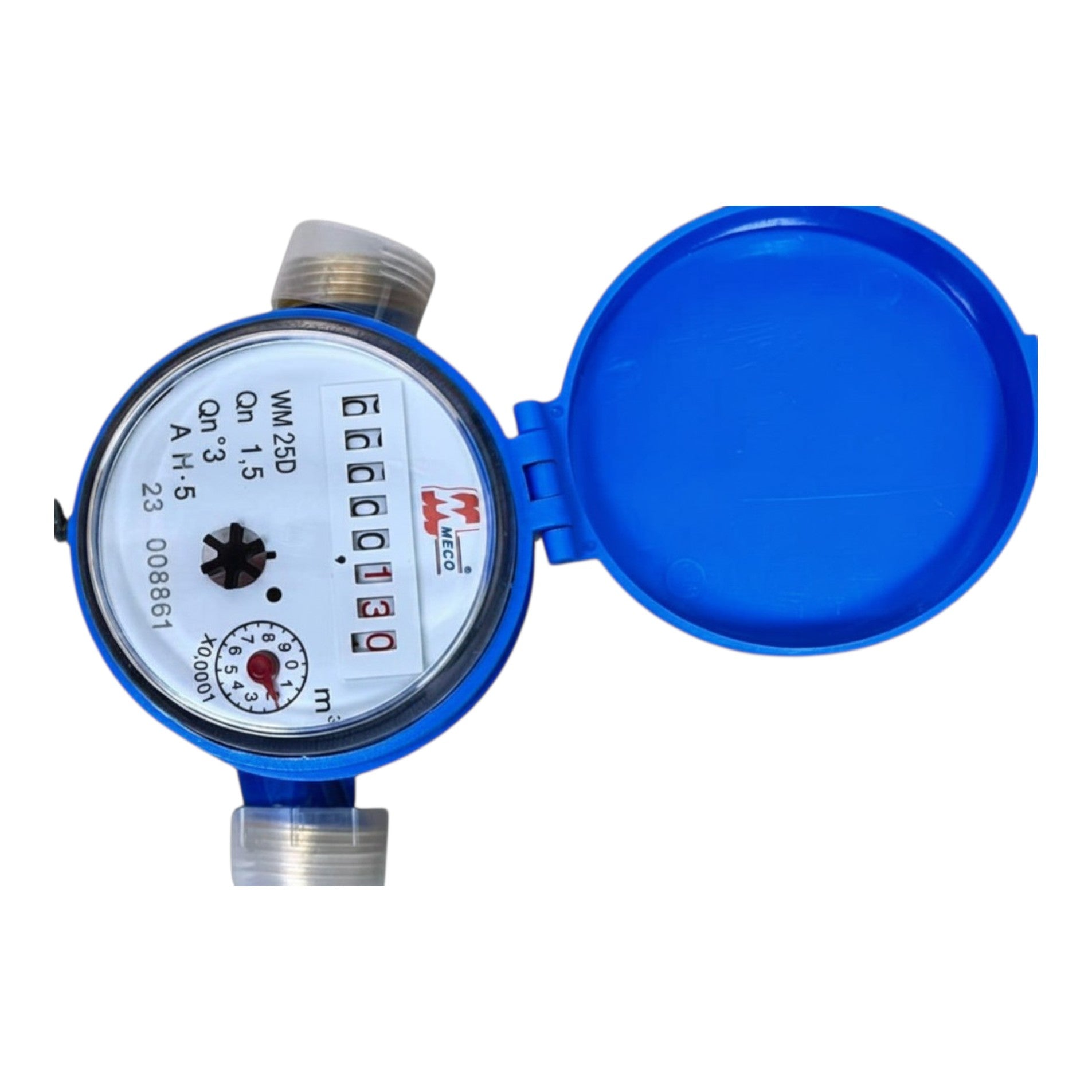 Meco Water Meter 1 Inches or 25.4mm WM-25D Electx Electrical Supply