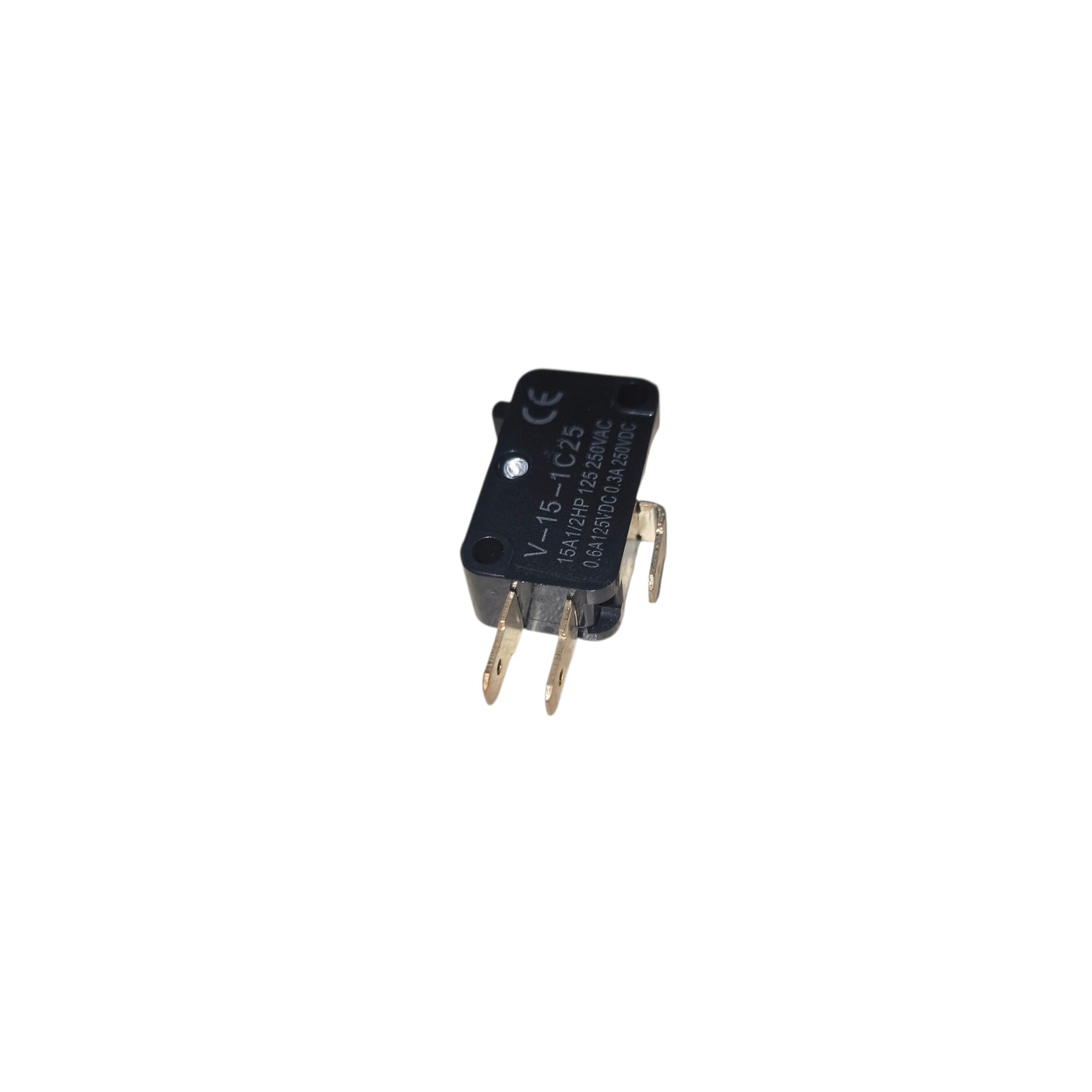 Small electronic component on a white background