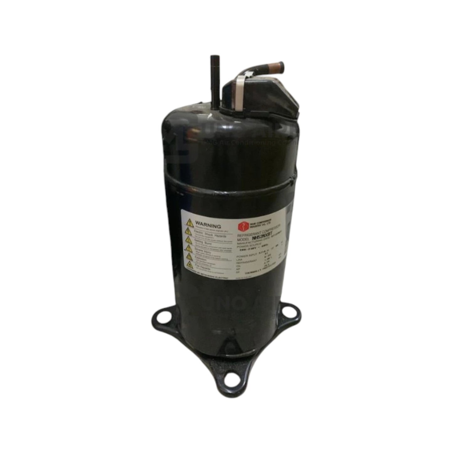 Mitsubishi Refrigerant Compressor 3HP R22 220V 60Hz NH52NXBT