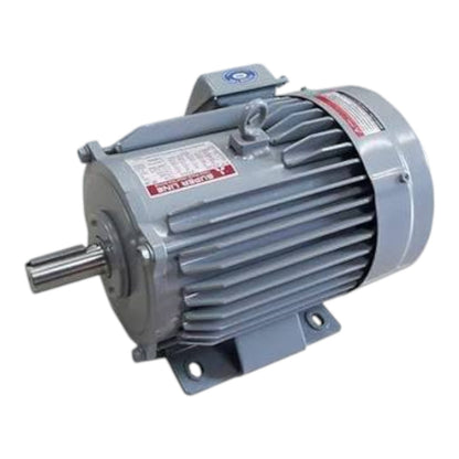A black industrial sequence motor with a metal shaft and mounting bracket, shown on a plain white background.