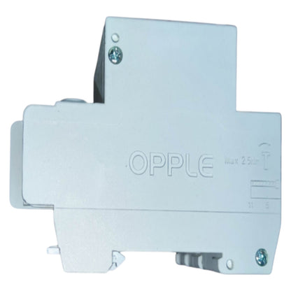 White electrical junction box with 'OPPBLE' branding on a white background