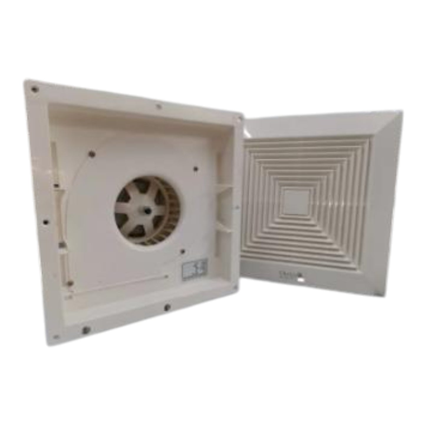 Omni 10 Inches Ceiling Mounted Exhaust Fan 220V 60Hz 25cm x 25 cm Duct Fan Bathroom Exhaust Fan XFC-250