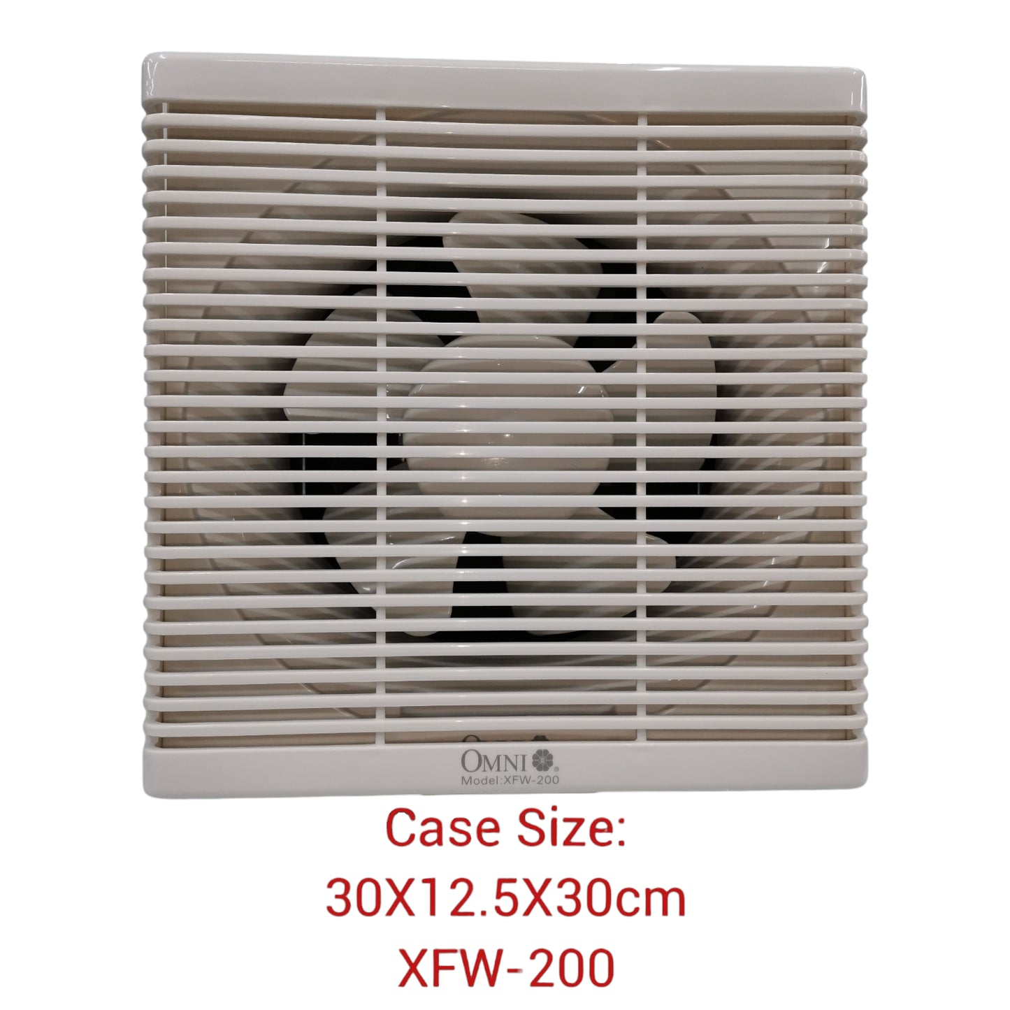 Omni 10 Inches Exhaust Fan Wall Type 60Hz 220V 25cm x 25cm XFW-250