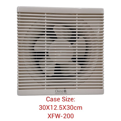 Omni 10 Inches Exhaust Fan Wall Type 60Hz 220V 25cm x 25cm XFW-250