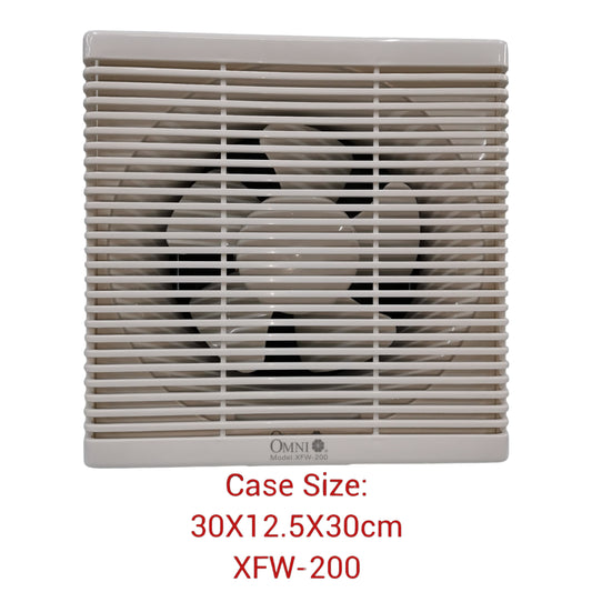 Omni 10 Inches Exhaust Fan Wall Type 60Hz 220V 25cm x 25cm XFW-250