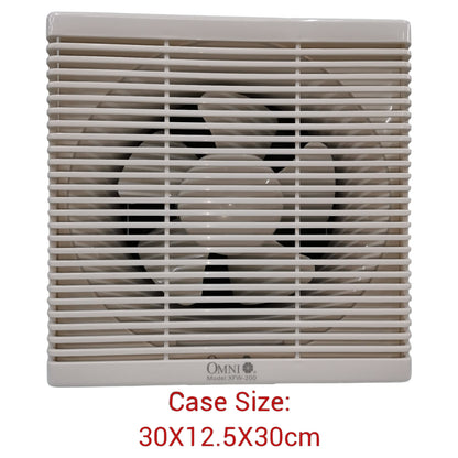 Omni 8 Inches Exhaust Fan 60Hz 220V Wall Type 200mm x 200mm XFW-200