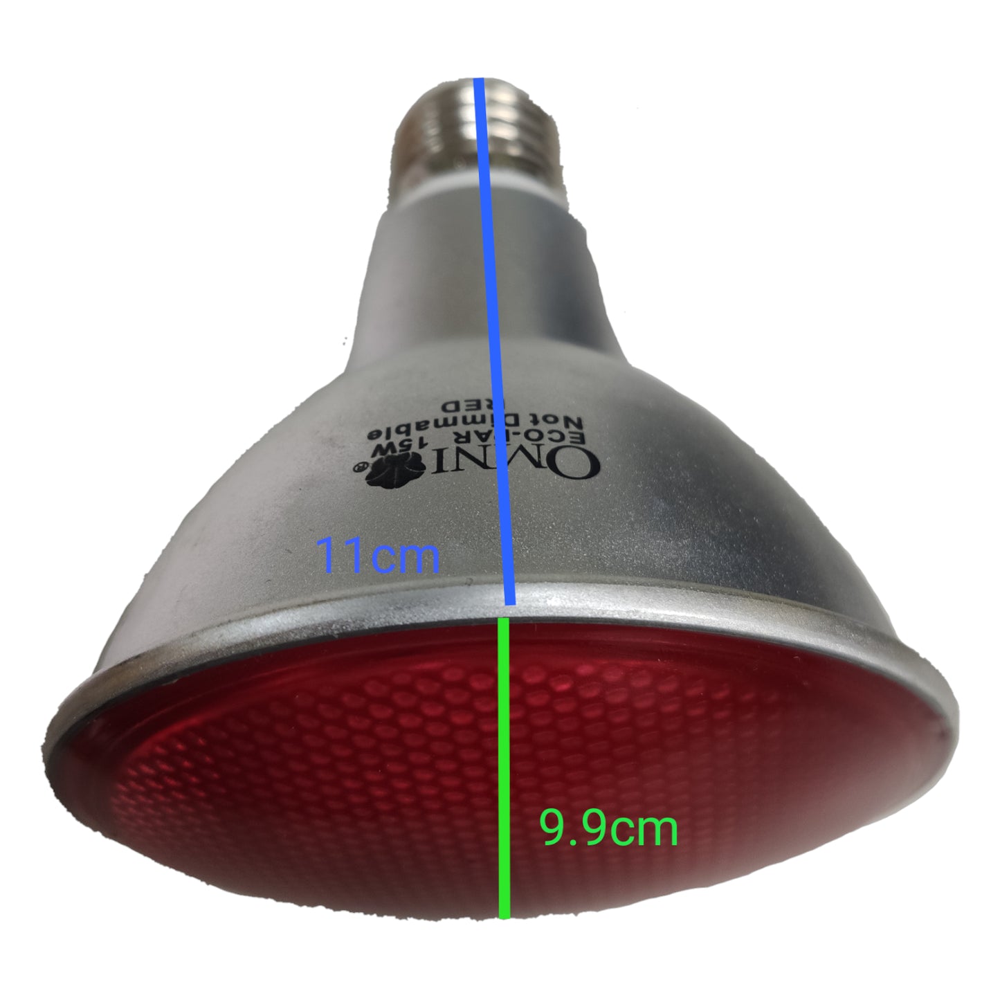 Omni Par 30 15W Red CFL E27 220V ESP30-15W/R