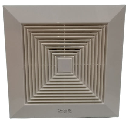 Omni 12 Inches Ceiling Mounted Exhaust Fan 220V 60Hz Duct Fan 300mm x 300mm Bathroom Exhaust Fan Ceiling Exhaust Fan XFC300