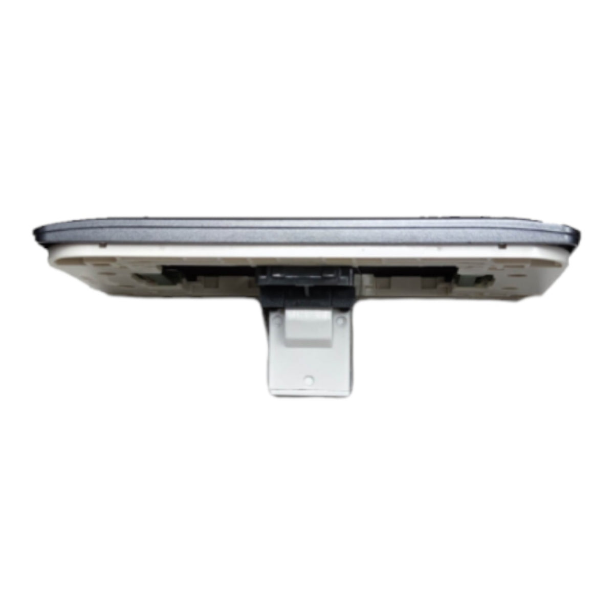 A replacement light bar or headlight assembly component with a gray outer trim and a white mounting bracket, shown against a plain white background.