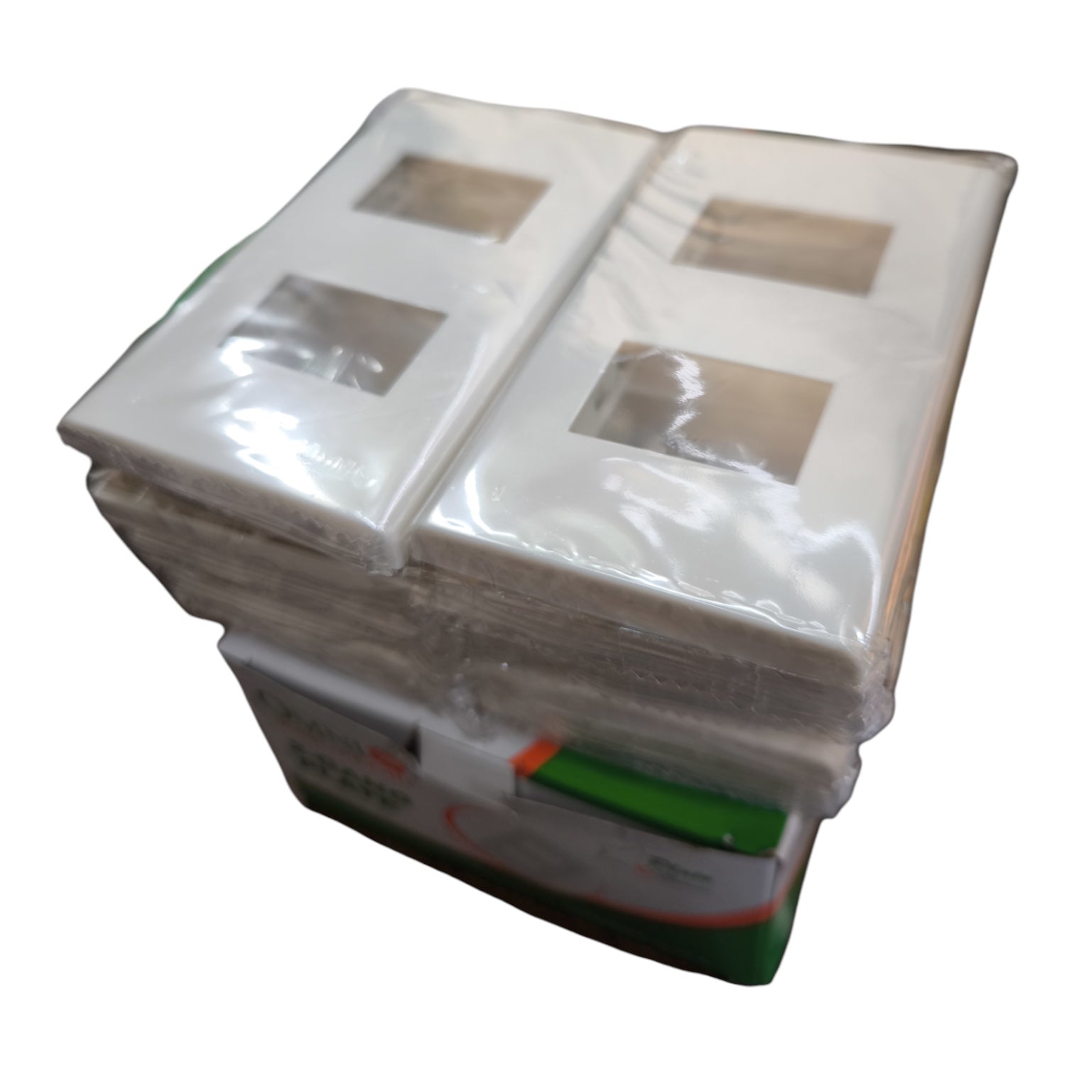 Omni 2 Gang Plate Cover Device WWP-112 10PCS