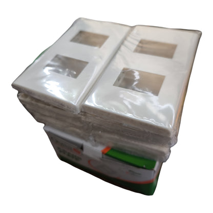 Omni 2 Gang Plate Cover Device WWP-112 10PCS