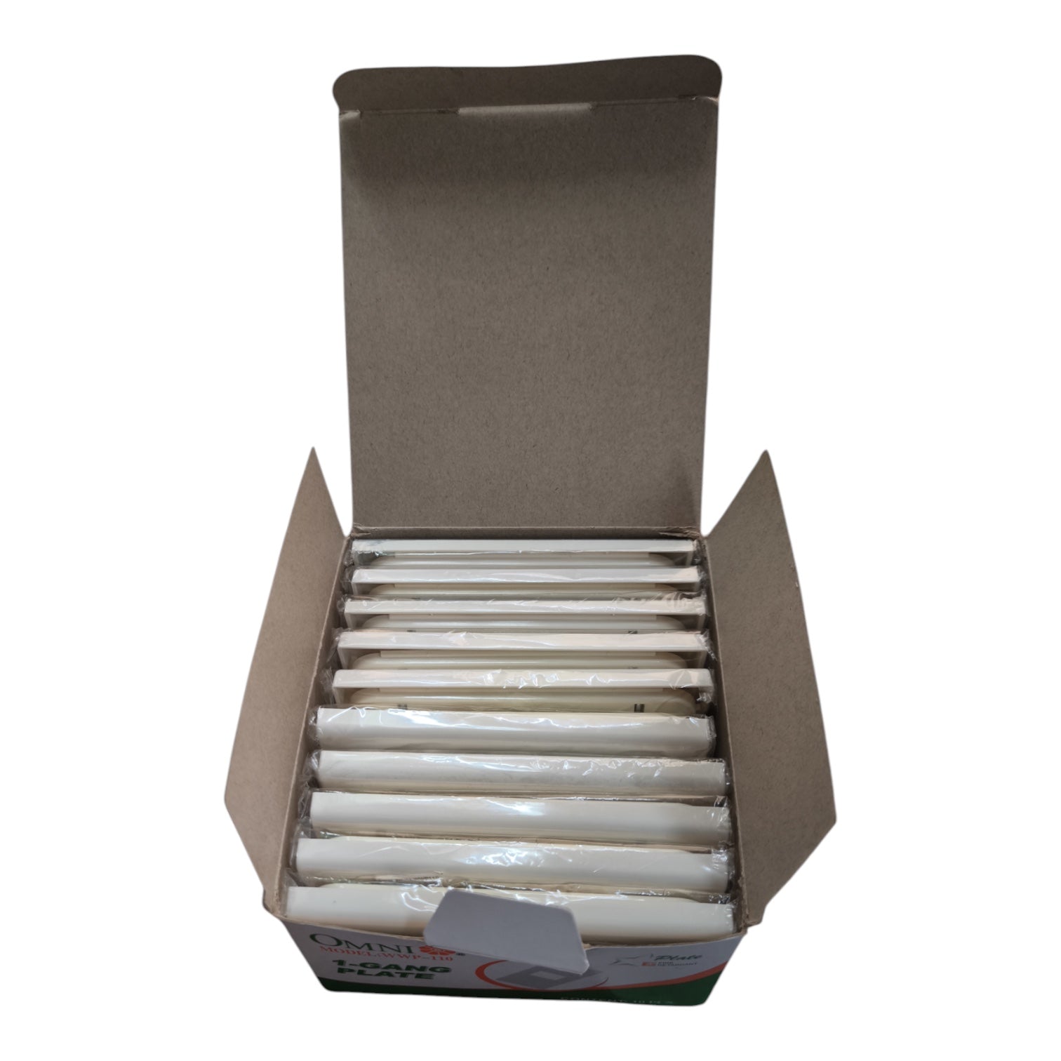 Omni 2 Gang Plate Cover Device WWP-112 10PCS