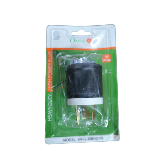 Omni 30A Heavy Duty Twist Lock Plug 2P+E WHG-30BHD