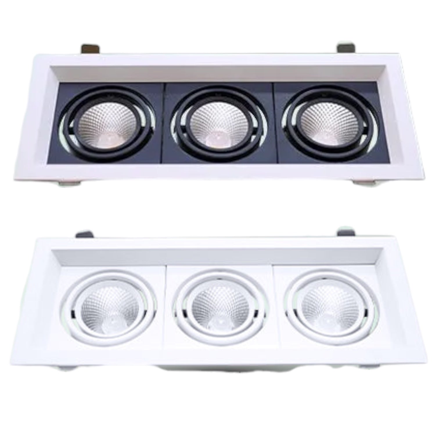 Omni 30W LED Down Light Grilled Commercial Type 4000K Cool White 2100lm 220-240V LGL-3X10WCW
