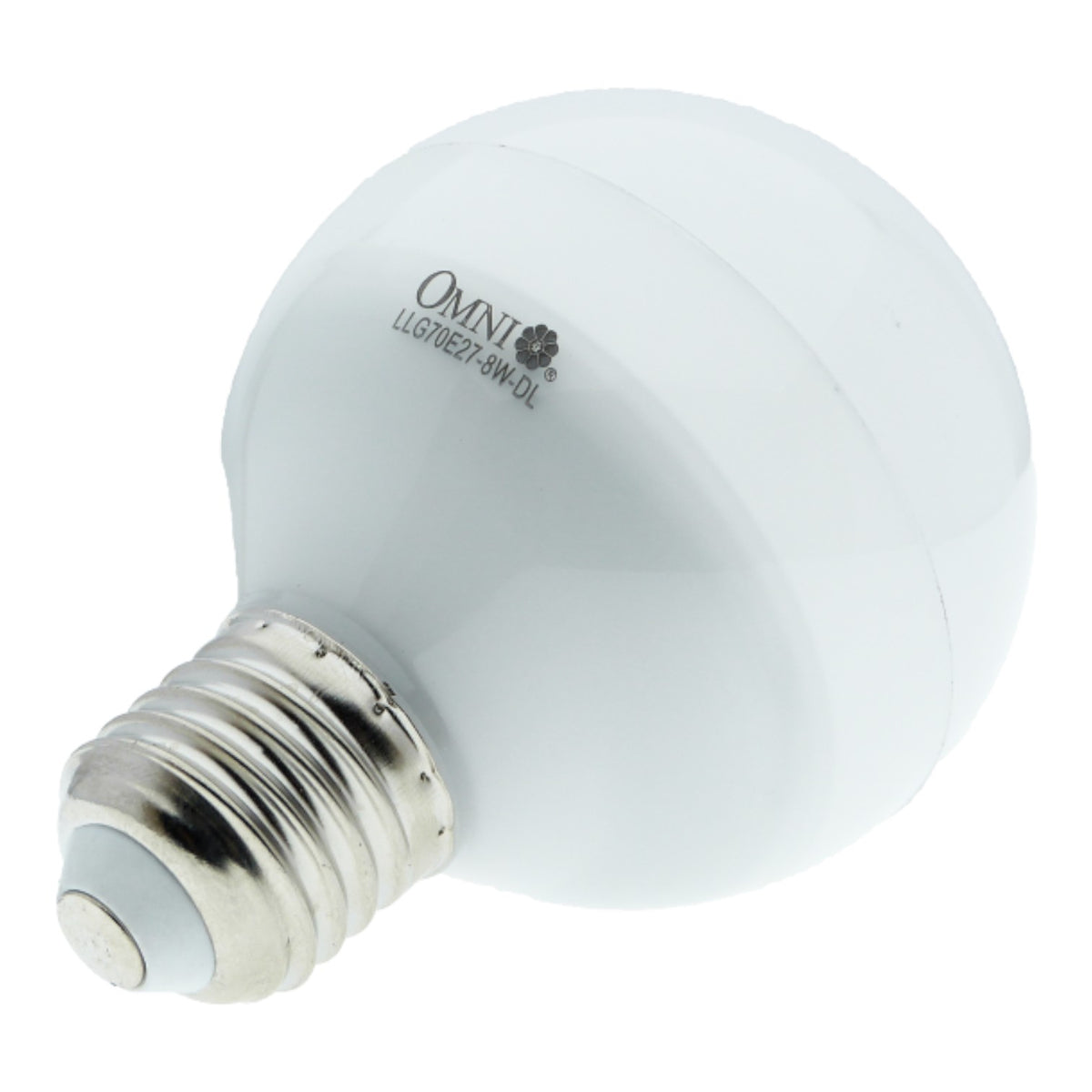 Omni 8W LED Globe Bulb E27 220V 6500k Daylight or 2700k Warm White LLG70E27-8W I Electx Electrical Supply
