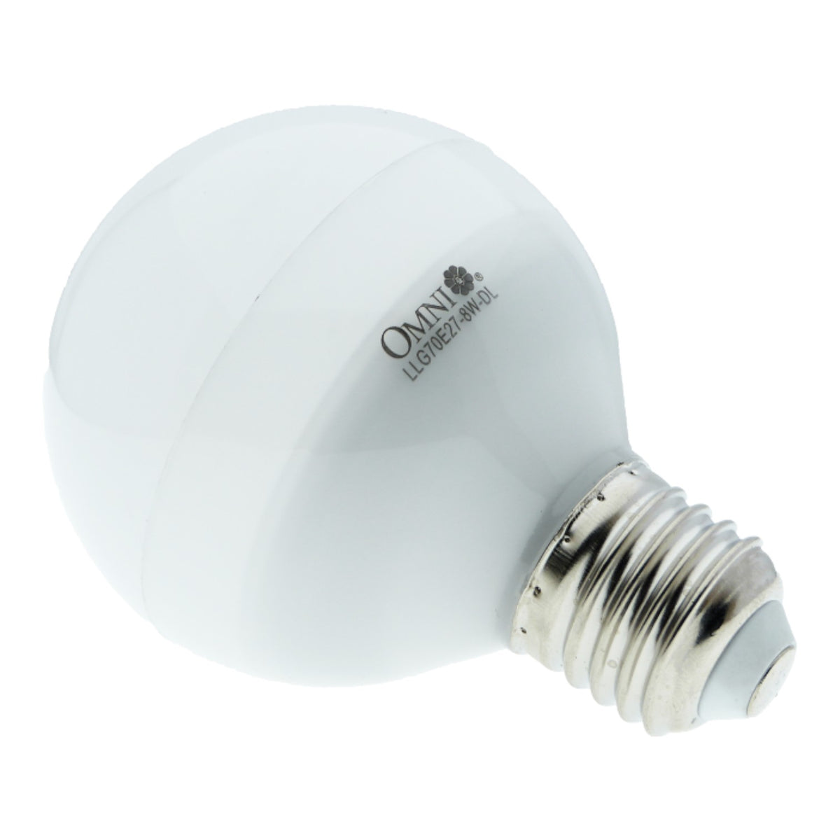 Omni 8W LED Globe Bulb E27 220V 6500k Daylight or 2700k Warm White LLG70E27-8W I Electx Electrical Supply