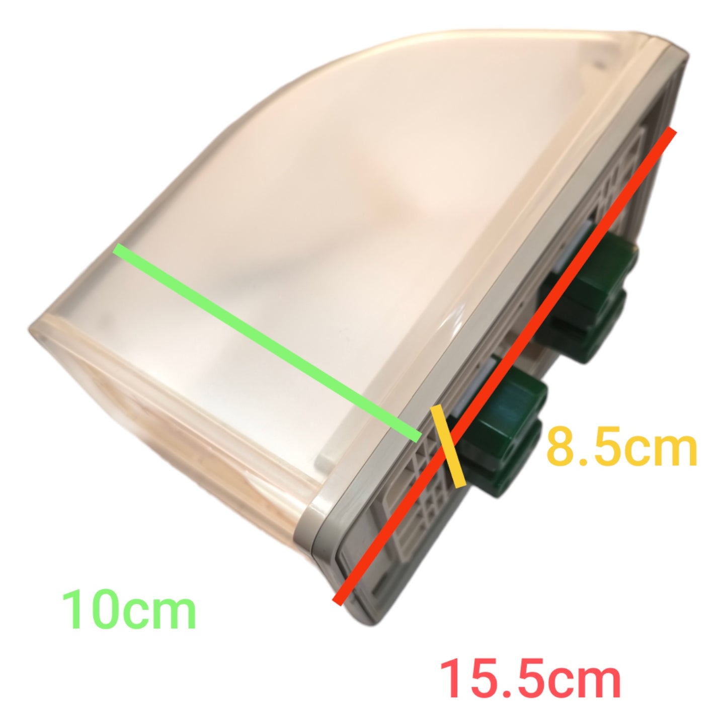 Omni Weatherproof 2 Gang Universal Outlet 15A 250V with Plate Cover WPP-605+WWP-112+(WWU-200x2)