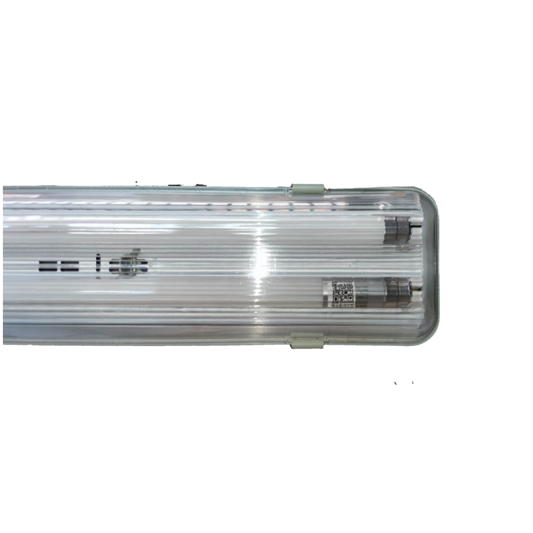 Opple weatherproof LED fixture 2x18W designed for outdoor lighting with a durable casing