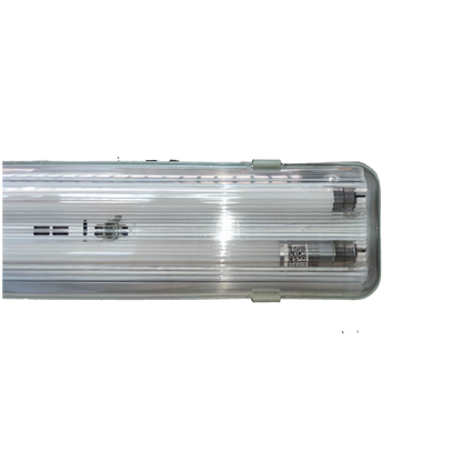 Opple weatherproof LED fixture 2x18W designed for outdoor lighting with a durable casing
